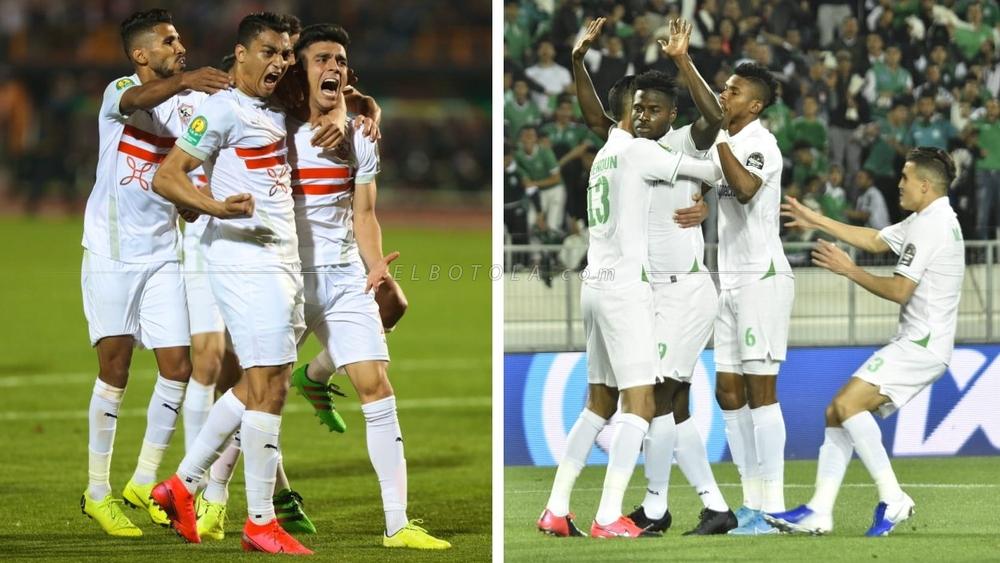 موعد إجراء مباراتي الرجاء والزمالك في نصف نهائي دوري أبطال أفريقيا