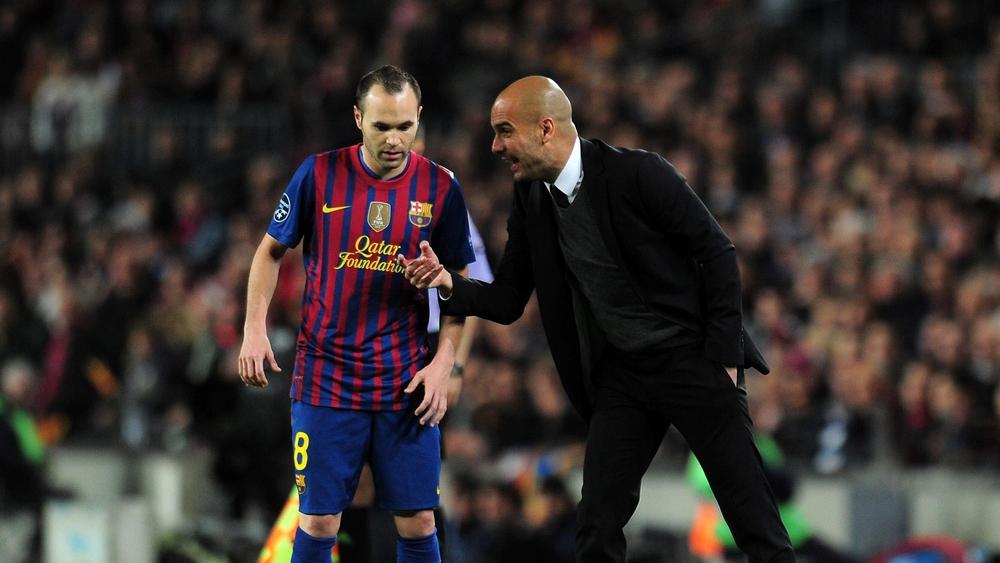 إنييستا: "فترة تدريب غوارديولا لبرشلونة شكَّلت مصدر مُتعة بالنسبة لي"