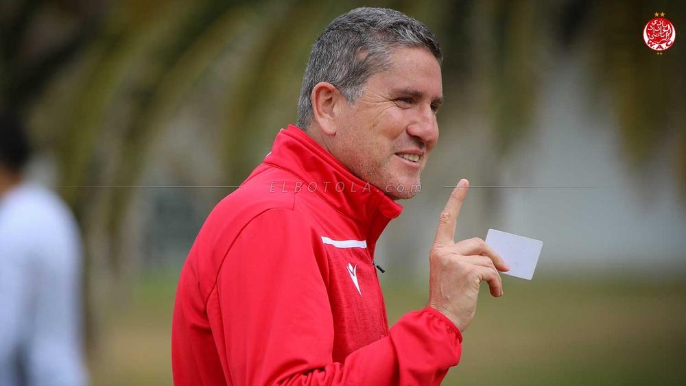 غاريدو: "الوداد يعتبر بمثابة برشلونة أو ريال مدريد في المغرب و تدريبه  ليس في متناول أي شخص"