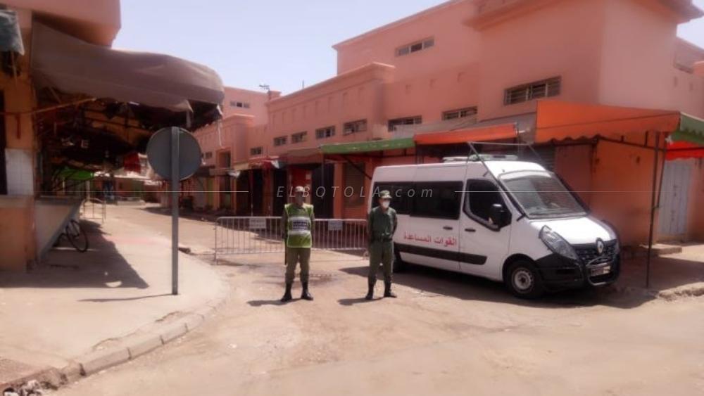 إغلاق سوق شعبي بحي دوار ازيكي بمراكش بسبب "كورونا"‎