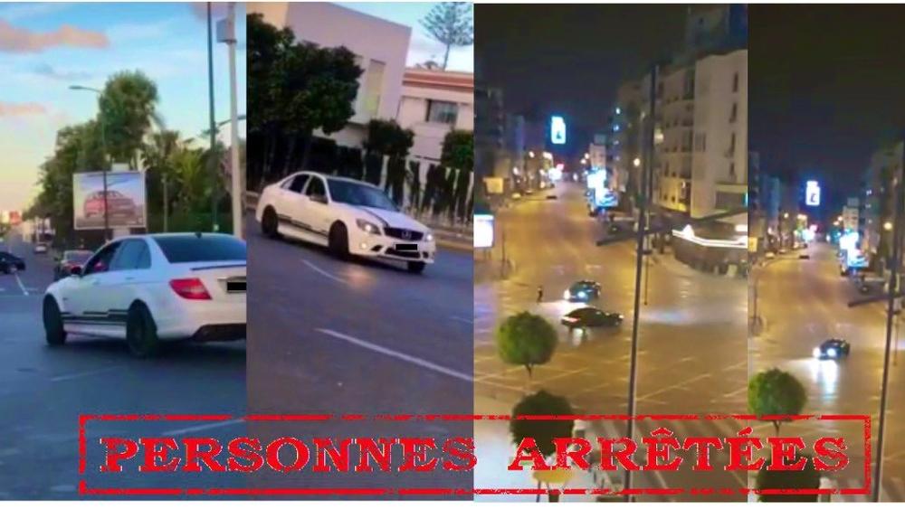 عناصر الأمن توقف ثلاثة أشخاص بالبيضاء لخرق "حالة الطوارئ" والسياقة بطريقة استعراضية