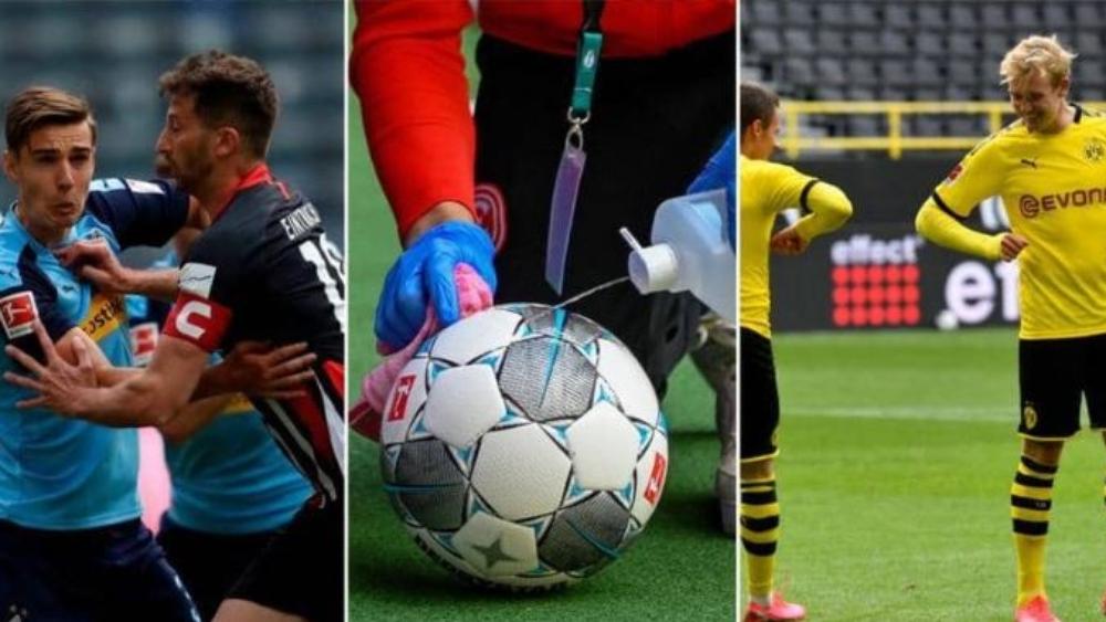 10 أشياء "غريبة" صاحبت عودة كرة القدم للحياة في ألمانيا في زمن "الجائحة"..!