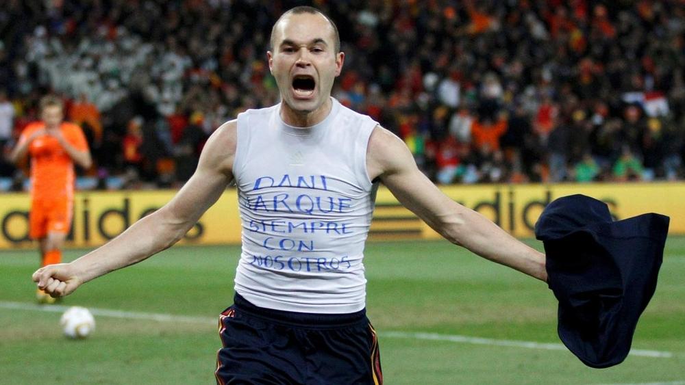 إنييستا: "هدفي في نهائي مونديال 2010 ساعدني ضد الاكتئاب"