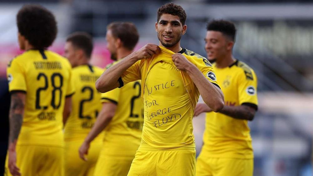 أشرف حكيمي يعلن تضامنه مع فلويد: "العدالة لجورج فلويد"