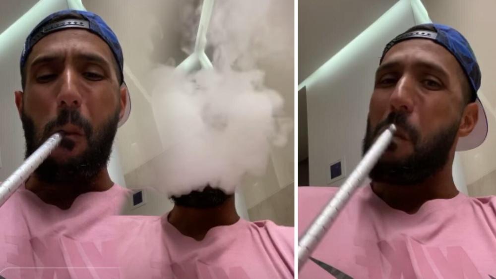 جزء جديد من مسلسل بنعطية و "الشيشة" .. و غضب من المتابعين بسبب مقطع فيديو في "إنستغرام"..!