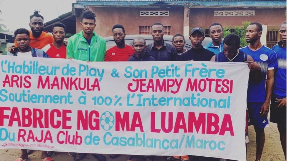 نغوما يحظى بدعم ومساندة مُحبِّيه بمسقط رأسه الكونغو