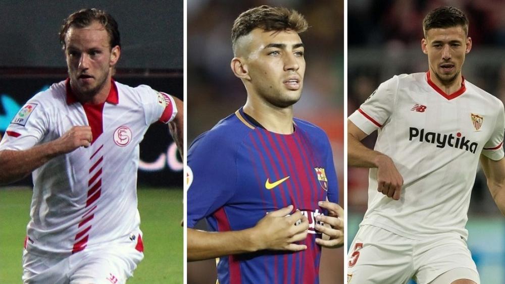 "قبل المواجهة" | أبرز 5 لاعبين ارتدوا قميصي إشبيلية وبرشلونة
