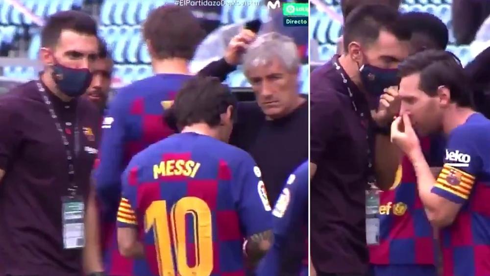 سيتين يؤكد وجود "خلاف" بين ميسي والمساعد سارابيا: "دائما ما تكون هناك خلافات"