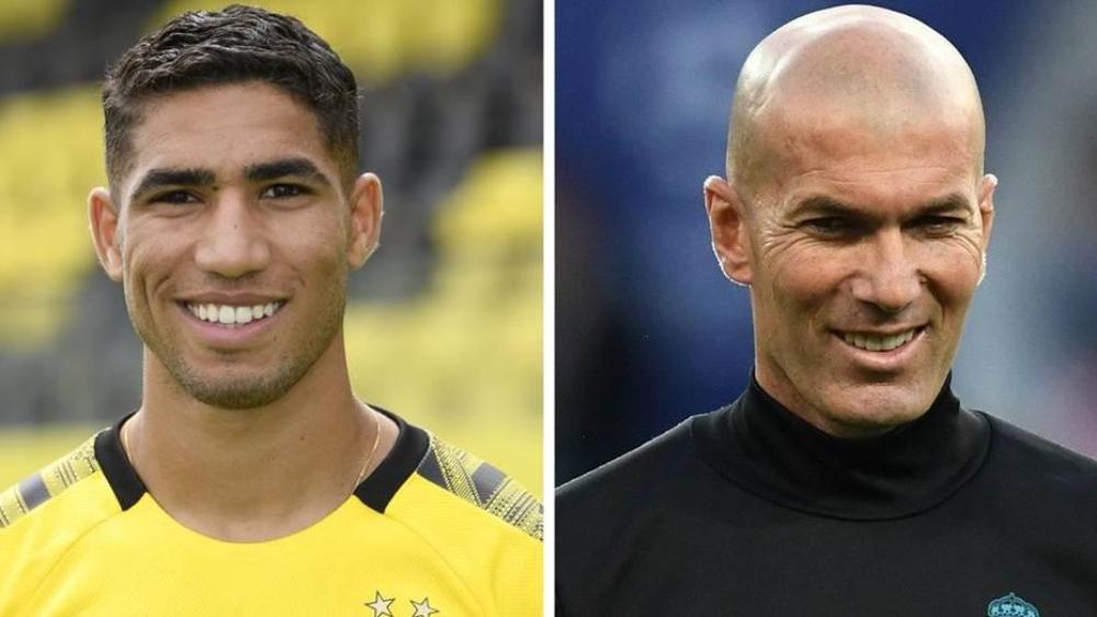 زيدان: "أنا مُهتم بوضعية حكيمي .. لكن هذا الملف بِيَد النادي"