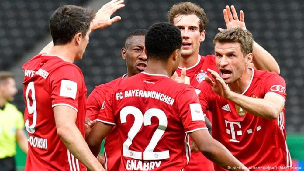 بايرن ميونخ يحقق "الثنائية" بعد فوزه بكأس ألمانيا