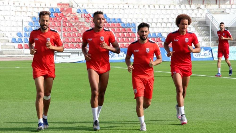المغرب التطواني يواصل إستعداداته لإستئناف البطولة بمباراة ودية أمام إتحاد سيدي قاسم