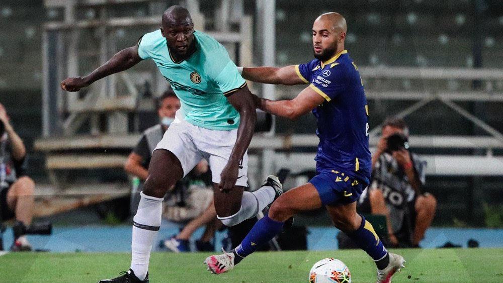 سفيان أمرابط يتألق أمام الإنتر.. أكثر من راوغ وأكثر من قام بـ"تدخلات ناجحة" في المباراة