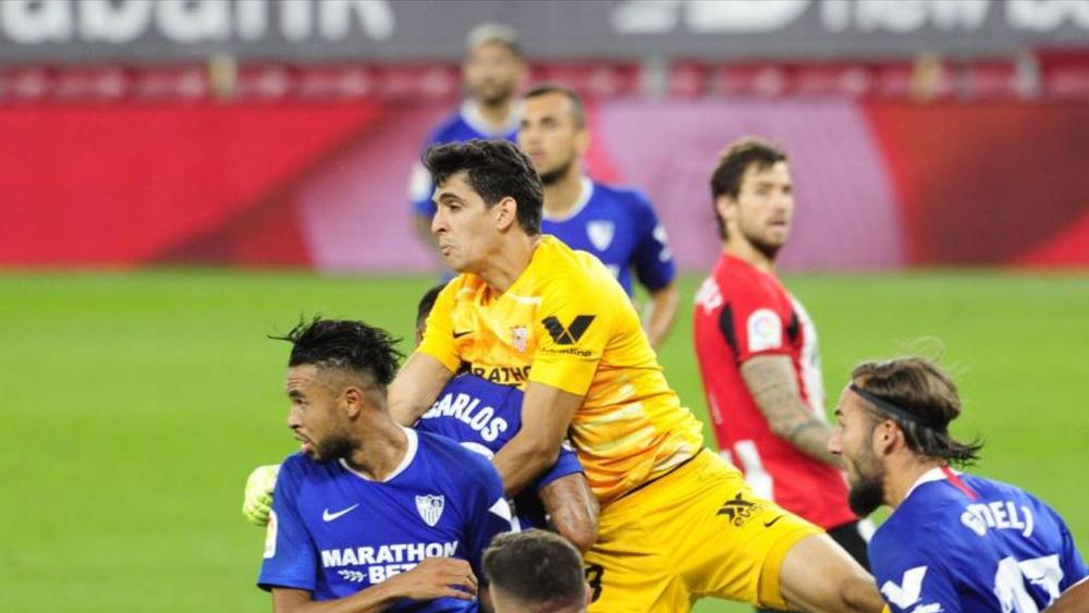 بونو بعد عودته للرسمية: "نجحنا في الرّد على تأخرنا 1-0 كفريق كبير.. وأنا متحمّس للعب في المرحلة الختامية من الليغا"