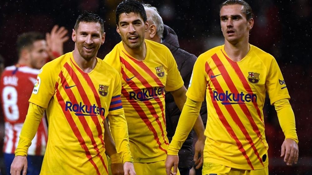 سواريز: "يجب على برشلونة الاحتفاظ بجريزمان.. نحاول مساعدته على استرجاع الثقة"