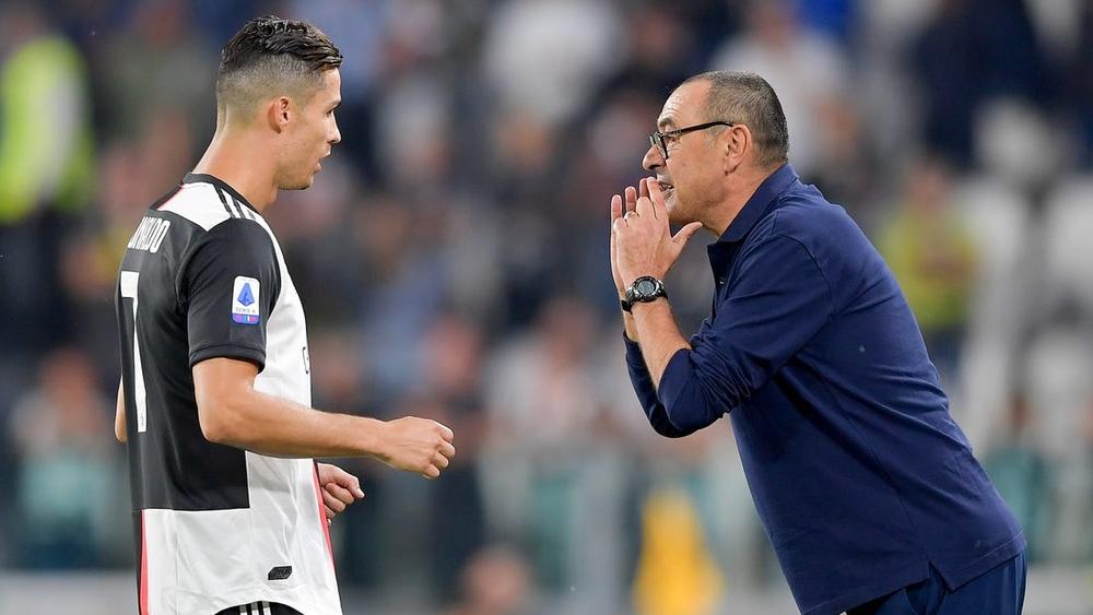 يوفنتوس يُعلن بقاء ساري وكريستيانو خلال الموسم المقبل