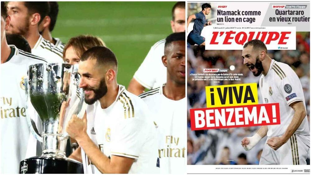 "ليكيب" | بنزيمة أحق لاعبي العالم بالكرة الذهبية