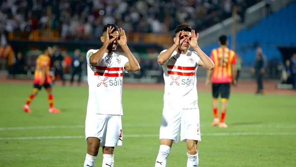 "الكاف" يُشيد بـ"ثنائية" أوناجم وبنشرقي ويستحضر إنجازاتهما القارية مع الوداد والزمالك