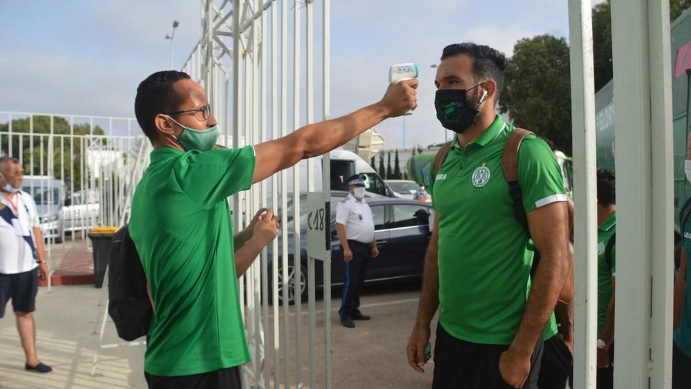 خاص / الرجاء يخضع لتحاليل مخبرية بمقر إقامته بالرباط قبل 24 ساعة من ملاقاة الفتح الرياضي