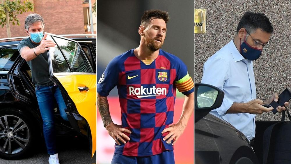 اجتماع والد ميسي وبارتوميو ينتهي "بدون نتيجة".. برشلونة يرفض رحيل اللاعب والأرجنتيني مصر على المغادرة!