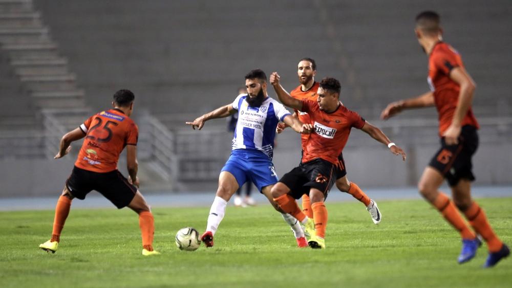 مباراة اتحاد طنجة ونهضة بركان تنتهي بالتعادل بهدف لمثله