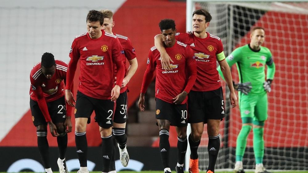 مانشستر يونايتد "يكتسح" لايبزج وراشفورد يسجل "هاتريك"