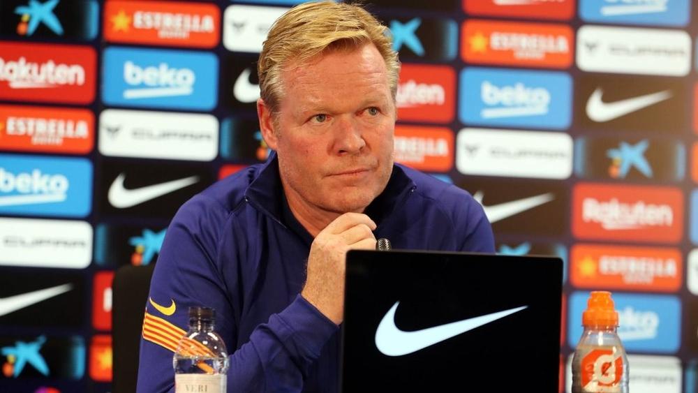 كومان: "برشلونة يتحسن من مباراة لأخرى"