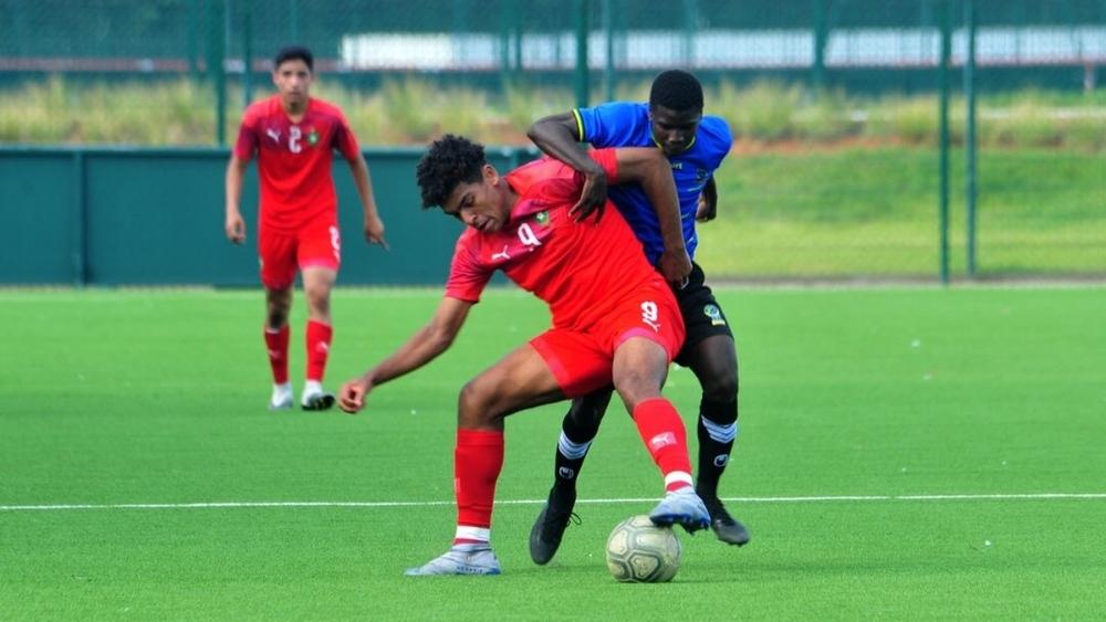 المنتخب المغربي تحت الـ17 عامًا ينهزم وديًا أمام نظيره التنزاني