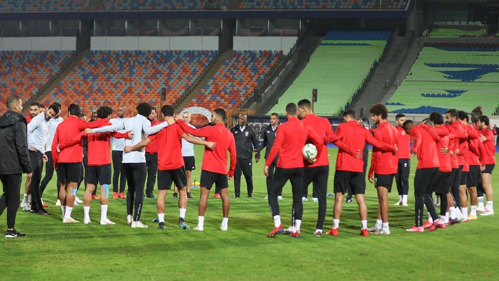 في حضور بدر بنون.. الأهلي يُجري آخر حصة تدريبية قبل نهائي دوري أبطال أفريقيا