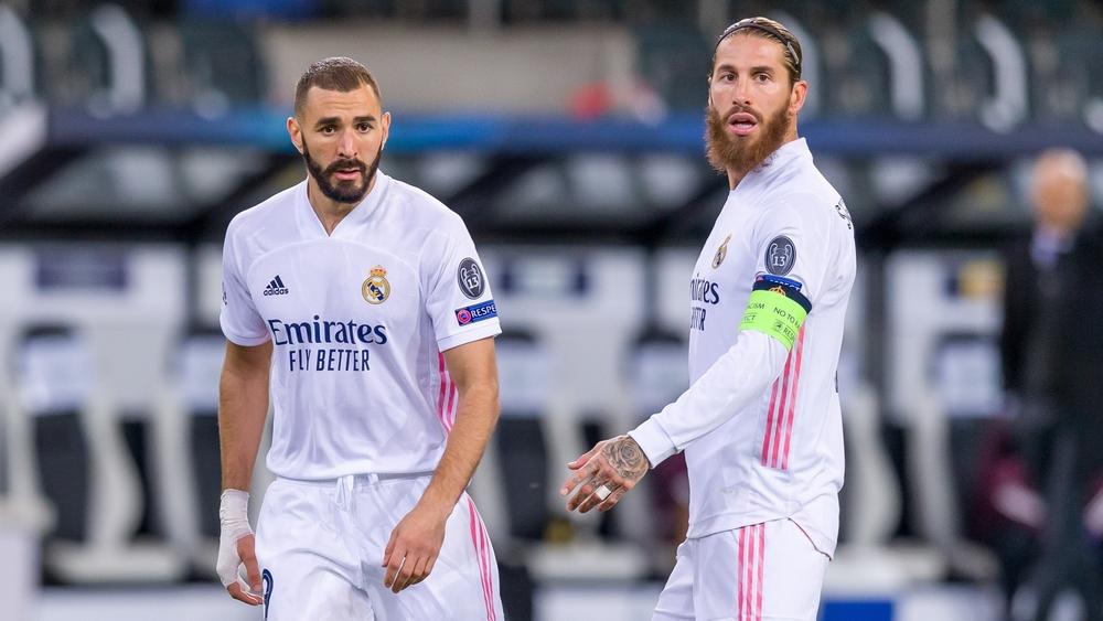 استمرار غياب راموس وبنزيما عن تدريبات ريال مدريد