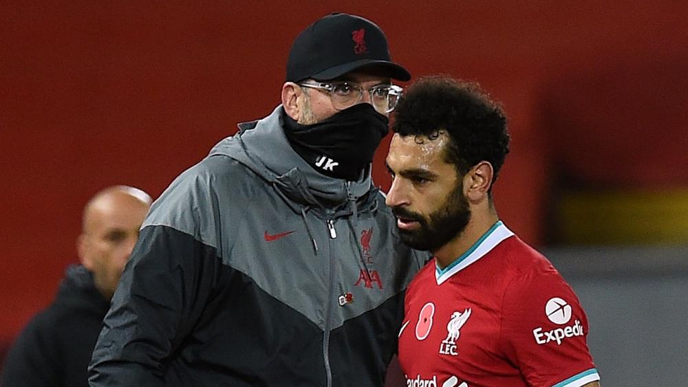 صلاح يخرج عن النص أمام كلوب بعد استبداله ضد برايتون