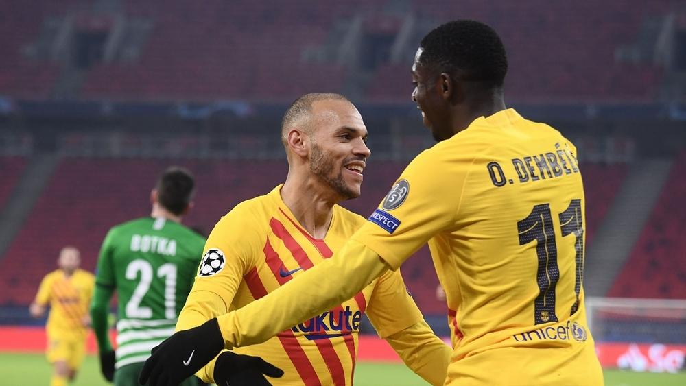 برشلونة يفوز خارج ميدانه ويحقق خامس انتصار على التوالي