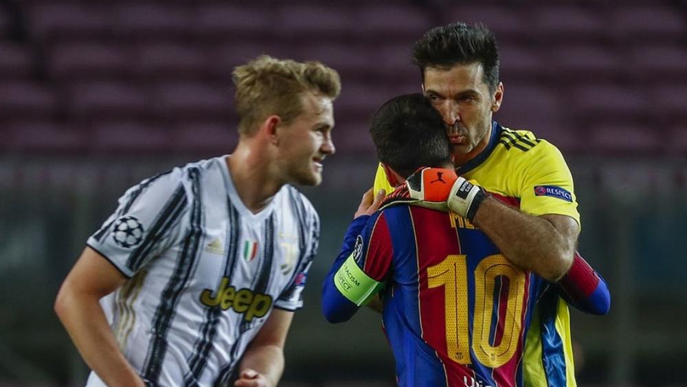 بوفون يحطم مجموعة من الأرقام القياسية بعد مواجهة برشلونة