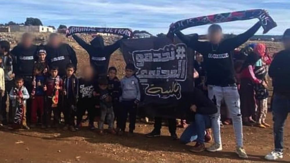 "إلترا عسكري" تُوزِّع إعانات ومساعدات على ساكنة إحدى مداشر "المغرب العميق"