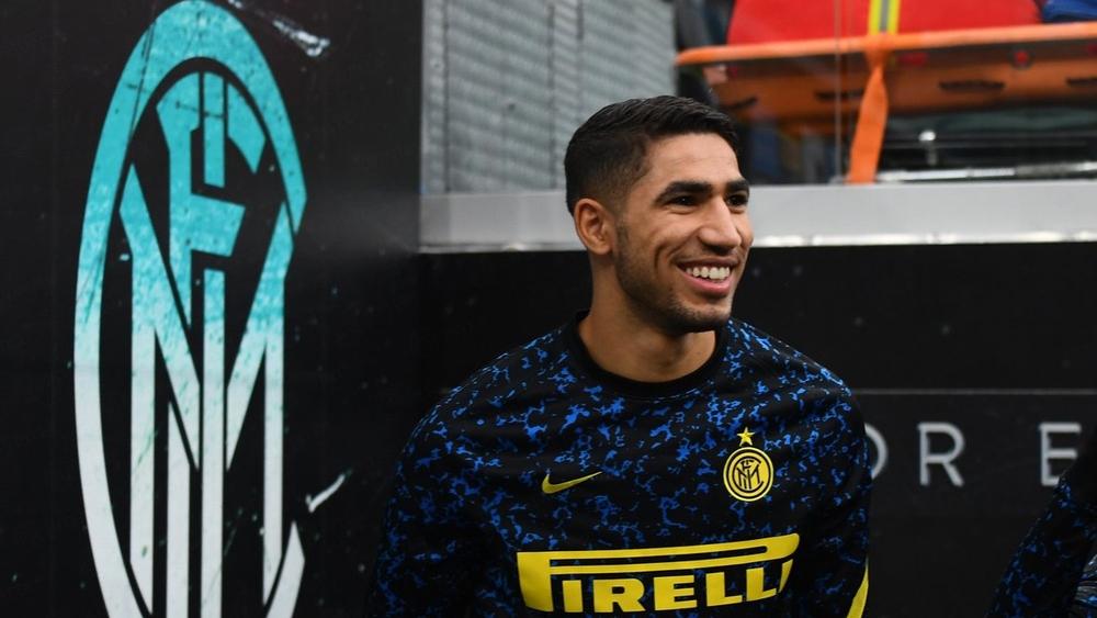 حكيمي يفتتح التسجيل أمام سبيزيا بهدفٍ ويضع الإنتر في المقدمة