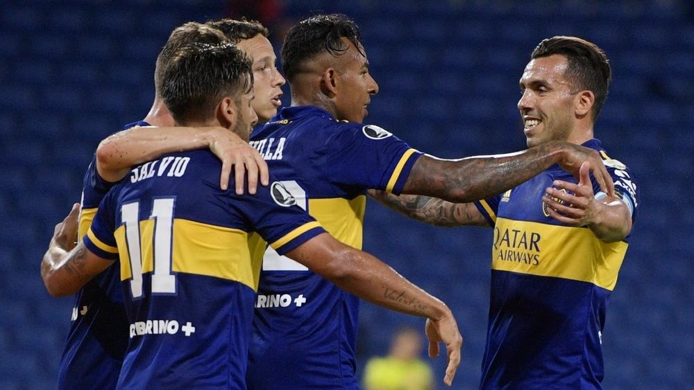 بوكا جونيورز يبلغ المربع الذهبي لـ"كوبا ليبيرتادوريس"