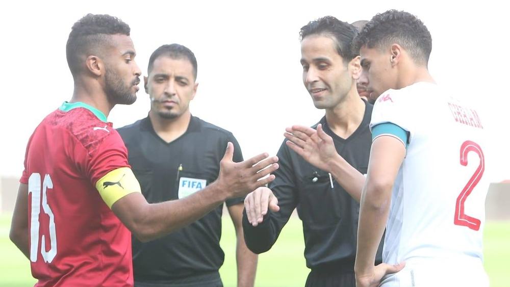 عميد منتخب الشبان "تاحيف": "الدراري كانو رجال وتأهلنا بَاشْ مّا بْغَاوْ كيفما واعدنا الجمهور المغربي"