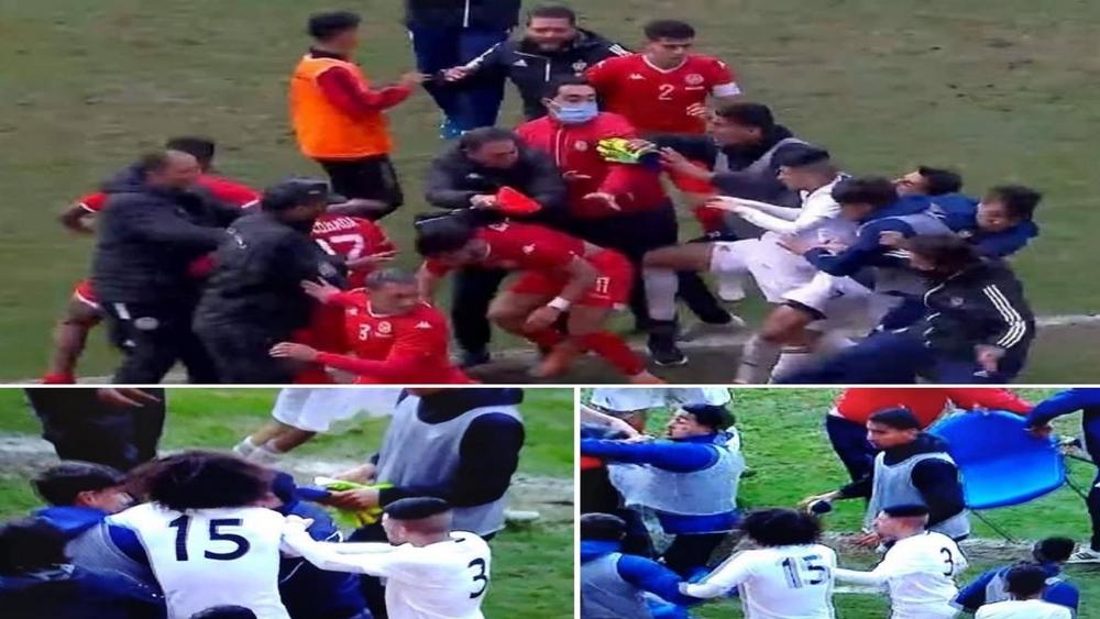 عقوبات "صارمة" منتظرة في حق المتورطين في أحداث شغب مباراة تونس وليبيا ببطولة شمال أفريقيا
