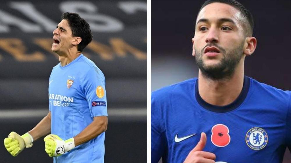 إلى جانب بن رحمة وبناصر ومعلول.. "فرانس فوتبول" ترشح زياش وبونو لجائزة "أفضل لاعب مغاربي" لسنة 2020