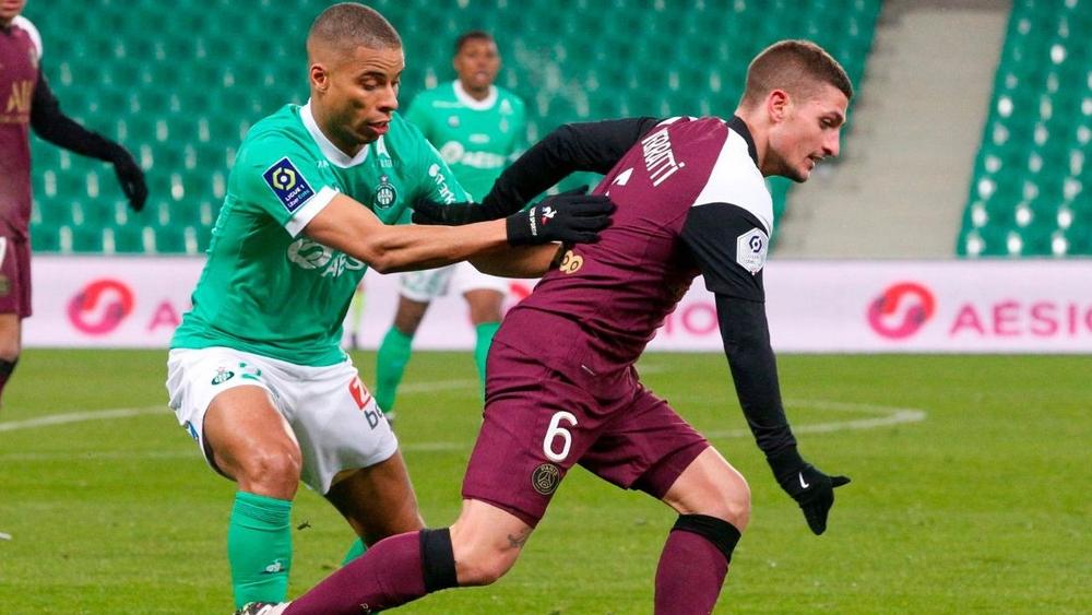 باريس سان جيرمان "يتعثر" أمام سانت إتيان في أول اختبار لمدربه الجديد بوكيتينو