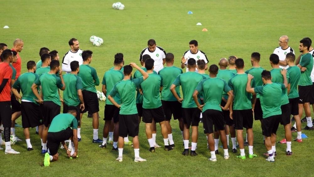 بمشاركة جميع اللاعبين .. المنتخب المحلي يواصل تداريبه استعدادا لمواجهة التوغو