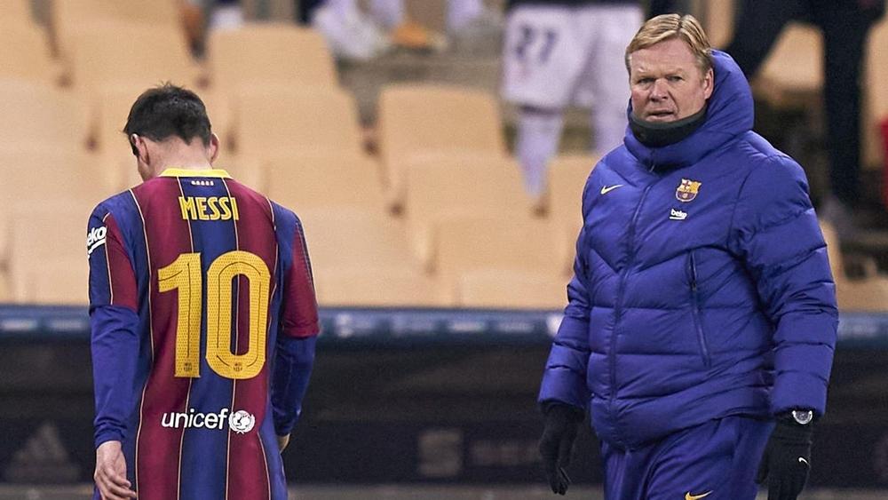 كومان ردا على باريس سان جيرمان واهتمامه بميسي: "أنا أيضا مهتم بالتعاقد مع نيمار ومبابي"