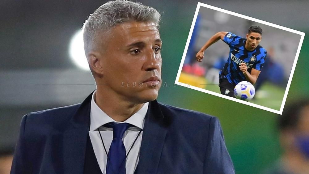 كريسبو:"لاعبو الإنتر أقوياء.. أنظروا إلى حكيمي الذي تحتاج إلى قنّاصٍ لإيقافه"