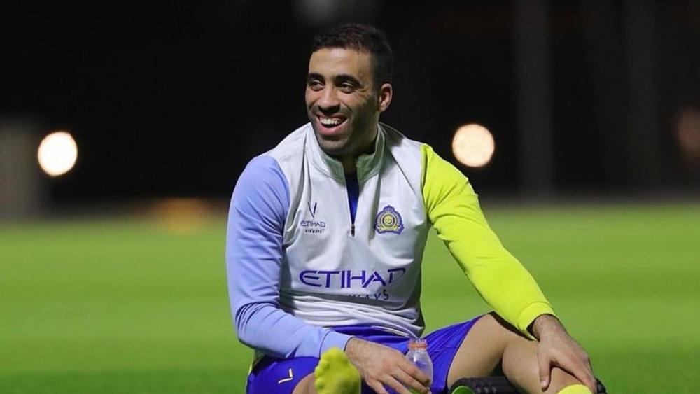 النصر ينتظر عودة حمد الله إلى السعودية اليوم السبت بعد تعافيه من الإصابة