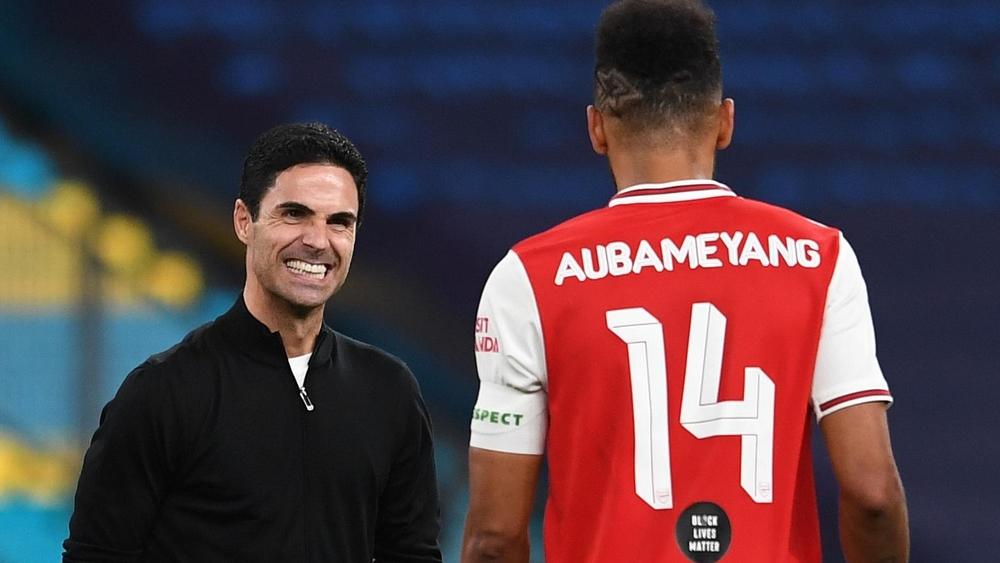 آرتيتا يعلن غياب أوباميانج عن مباراة آرسنال وساوثهامبتون