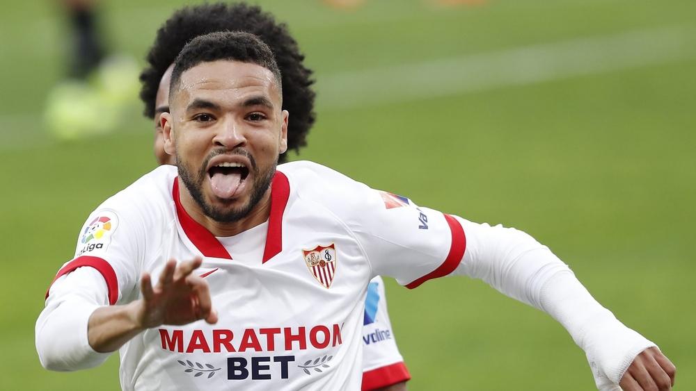 النصيري يصبح اللاعب الأكثر حسماً في الليغا بإحرازه 46,15% من نسبة أهداف إشبيلية وبمعدل هدف كل "91 دقيقة"