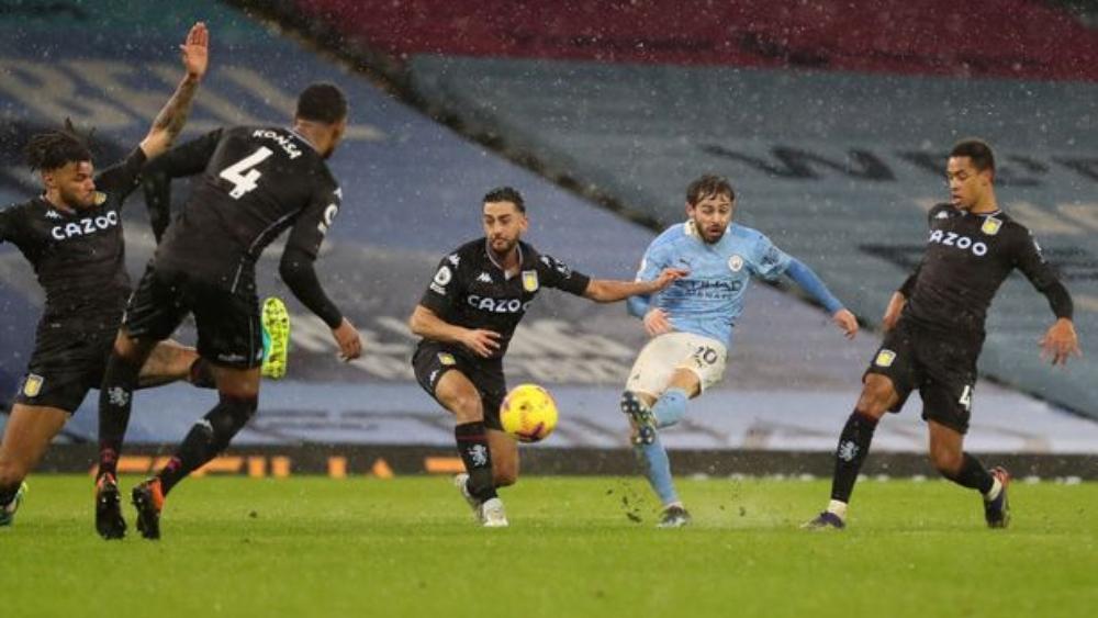 الدوري الإنجليزي يُعدل في "قانون التسلل" بسبب هدف مانشستر سيتي في أستون فيلا
