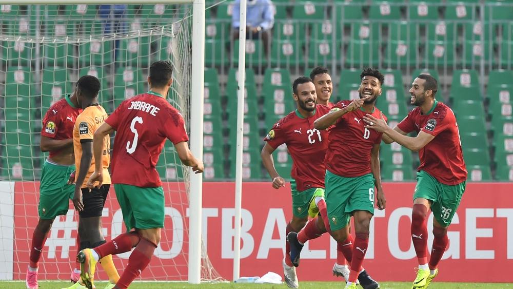 رحيمي وحافيظي وبامعمر ضمن التشكيلة المثالية لربع نهائي "الشَّان"