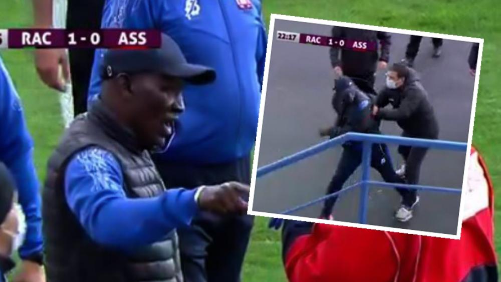 طرد موسى نداو من مباراة ج.سلا و"الراك" بسبب محاولته الدخول في شجار مع أحد الحاضرين بمنصة "الأب جيكو"!