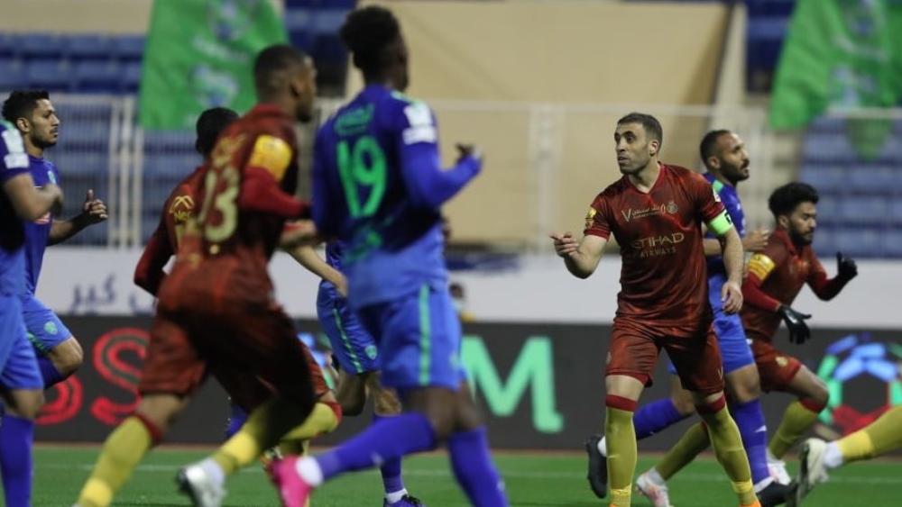 حمد الله يسجل في الدقائق الأخيرة وينقذ النصر من تجرع مرارة الهزيمة أمام الفتح