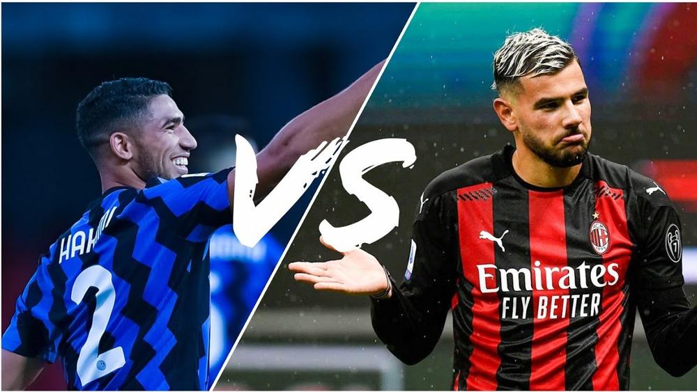 صحيفة إيطالية قبل "ديربي الغضب": "حكيمي سلاح تكتيكي مهم لكونتي ويتفوق على ثيو بالسرعة"